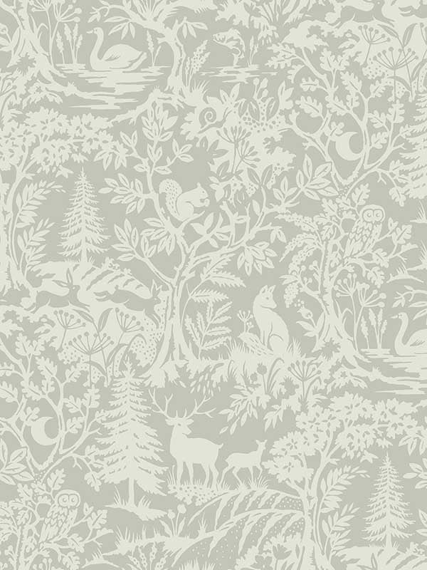Alrick Forest Venture fabric in sage color - pattern number 3125-72323 - by Chesapeake in the Kinfolk collection