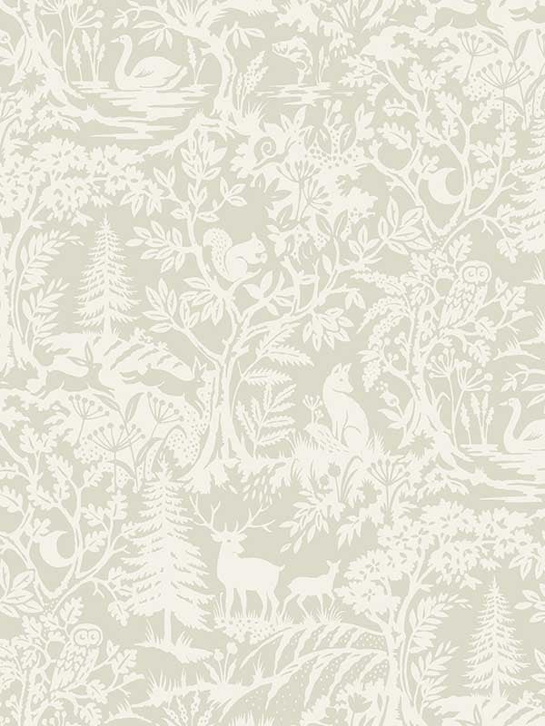 Alrick Forest Venture fabric in taupe color - pattern number 3125-72325 - by Chesapeake in the Kinfolk collection