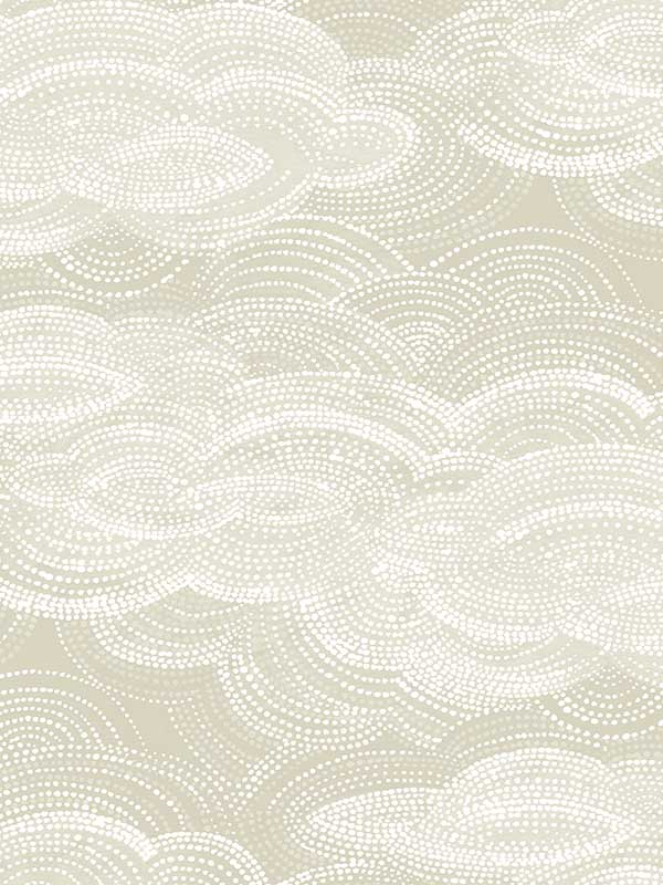 Vision Stipple Clouds wallpaper in pearl color - pattern number 4122-72405 - by A Street Prints in the Terrace collection