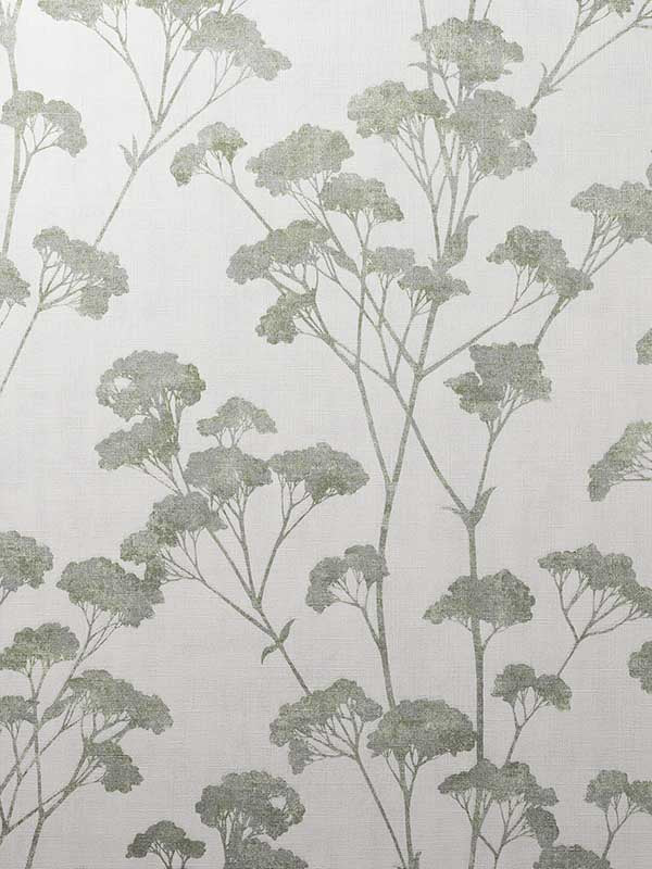 Sprig Trail wallpaper in green color - pattern number 4157-M1538 - by Advantage in the Curio Advantage collection