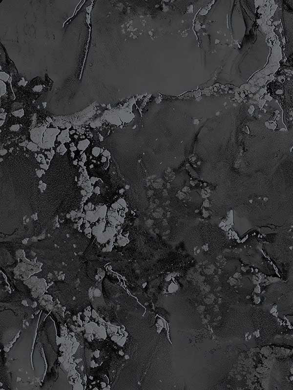 Grandin Marbled Black 4144-9105 Wallpaper by Advantage