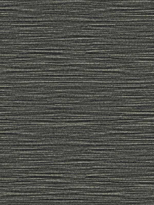 Hazen Shimmer Stripe fabric in black color - pattern number 4144-9132 - by Advantage in the Perfect Plains collection