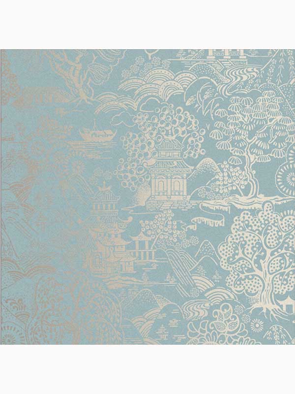Basuto Abstract wallpaper in duck egg blue green color - pattern number 105933 - by Graham and Brown in the Graham and Brown Collection collection