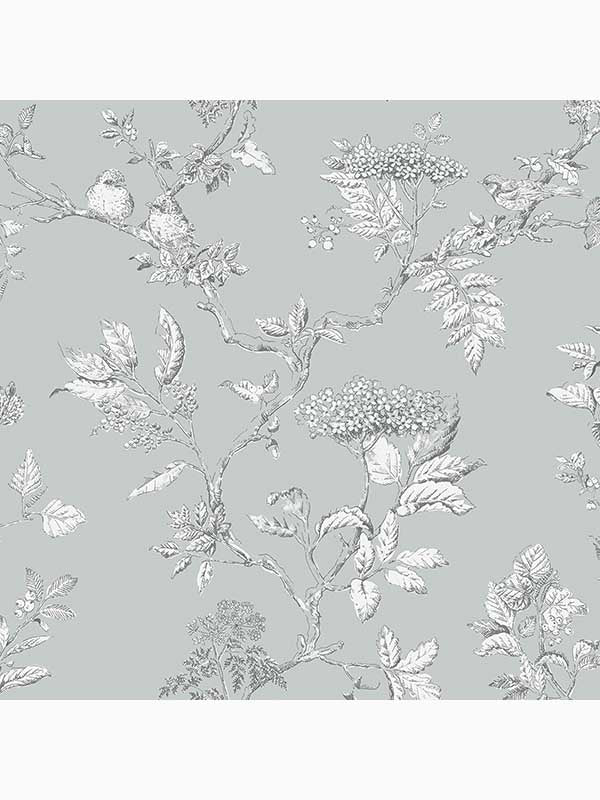 Elderwood fabric in duck egg color - pattern number 113345 - by Laura Ashley in the Laura Ashley Collection collection