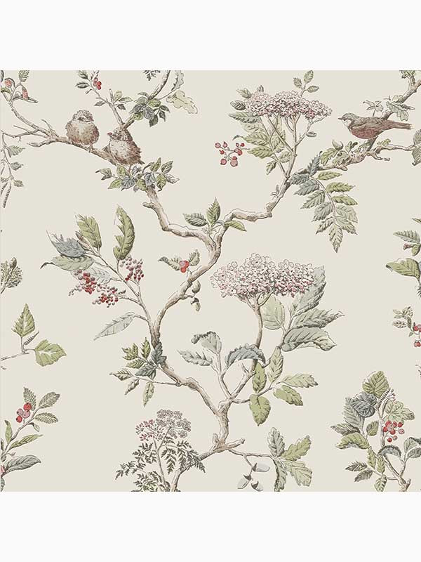 Elderwood fabric in natural color - pattern number 113346 - by Laura Ashley in the Laura Ashley Collection collection