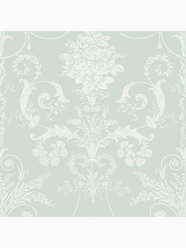 Josette fabric in duck egg color - pattern number 113380 - by Laura Ashley in the Laura Ashley Collection collection