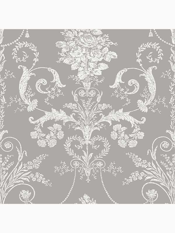 Josette fabric in steel color - pattern number 113383 - by Laura Ashley in the Laura Ashley Collection collection