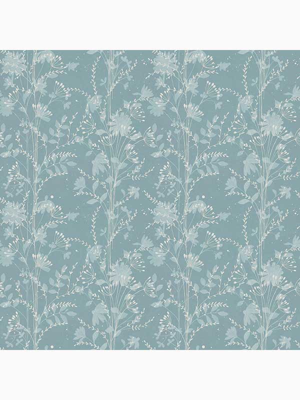 Fennelton wallpaper in pale newport blue color - pattern number 121079 - by Laura Ashley in the Laura Ashley Collection collection