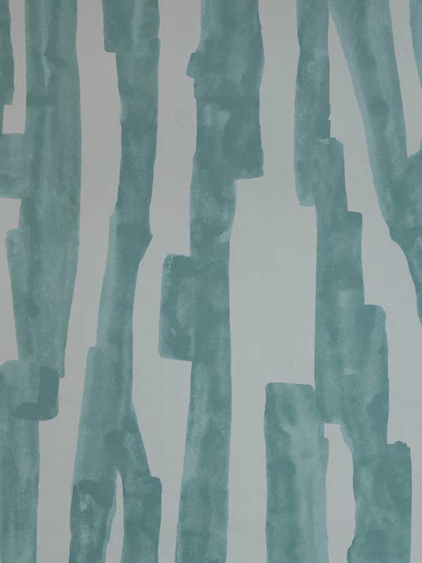 Intargia Paper wallpaper in aquamarine color - pattern number GWP-3733.13.0 - by Lee Jofa Modern in the Kelly Wearstler Volume I collection