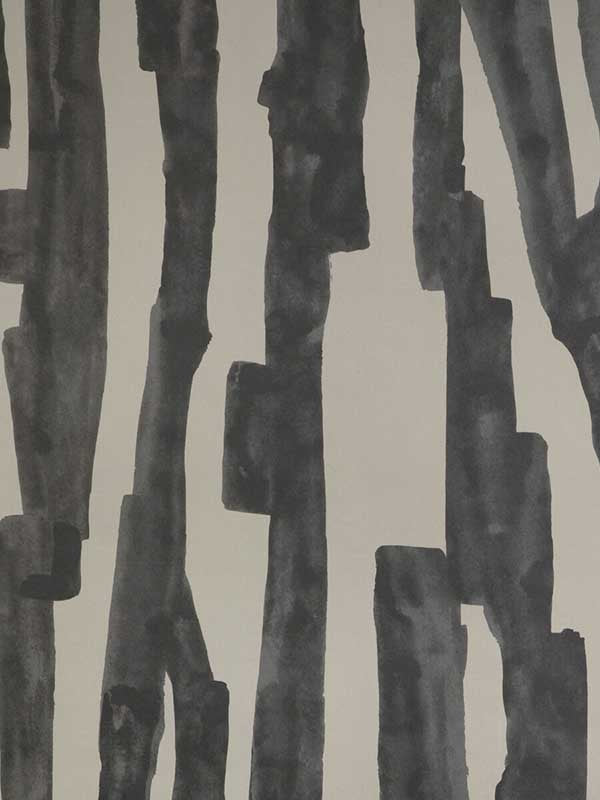 Intargia Paper wallpaper in raven color - pattern number GWP-3733.821.0 - by Lee Jofa Modern in the Kelly Wearstler Volume I collection