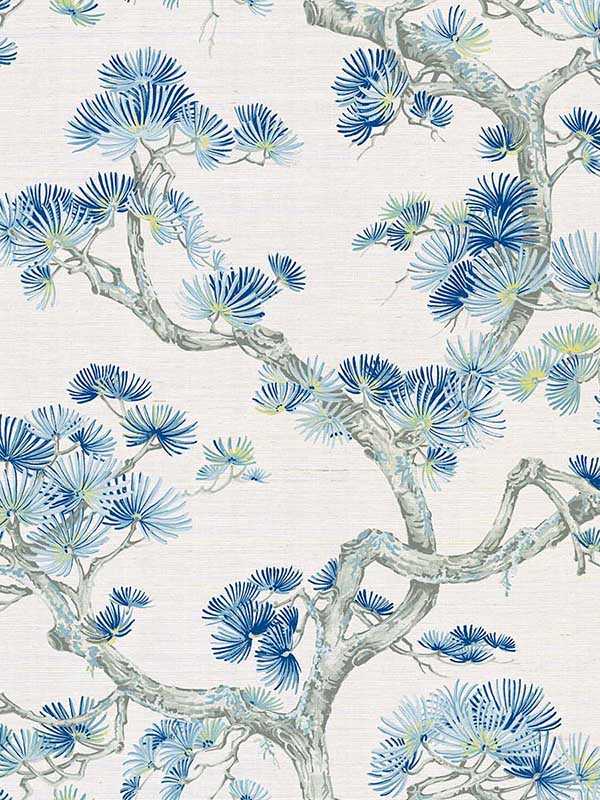 Silk Street fabric in bay color - pattern number CL30802 - by Carl Robinson in the Carl Robinson 19 The Wall collection