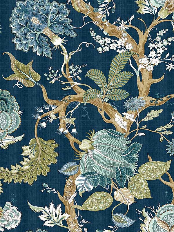 Southampton Iris wallpaper in iris color - pattern number CL30612 - by Carl Robinson in the Carl Robinson 19 The Wall collection
