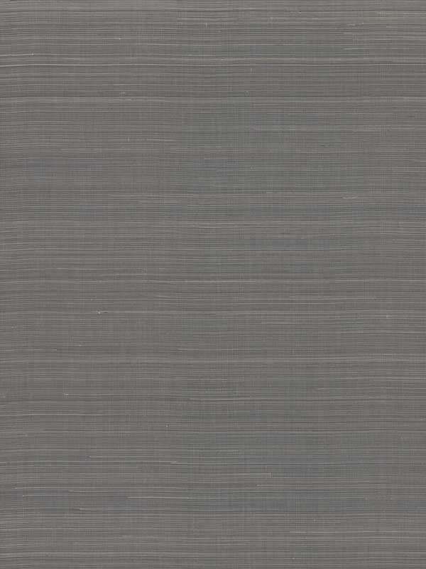 Abaca Weave fabric in charcoal color - pattern number GL0504GV - by Ronald Redding in the Grasscloth and Natural Resource collection
