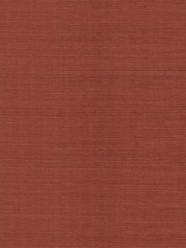 Maguey Sisal wallpaper in tomato color - pattern number GV0141NW - by Ronald Redding in the Grasscloth and Natural Resource collection