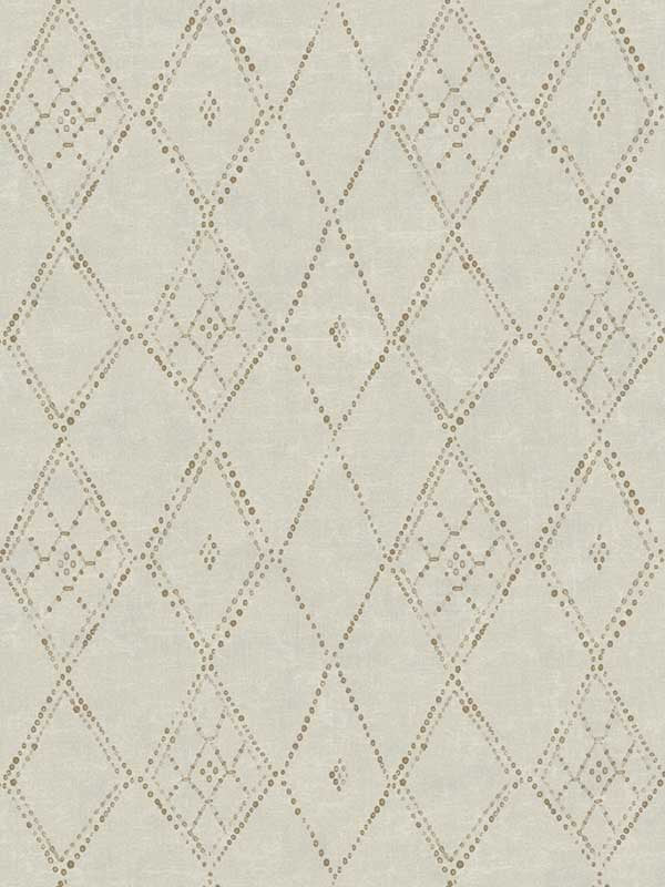 Souk Diamonds fabric in gold color - pattern number LM5315 - by York Designer Series in the Lemieux et Cie Signature collection