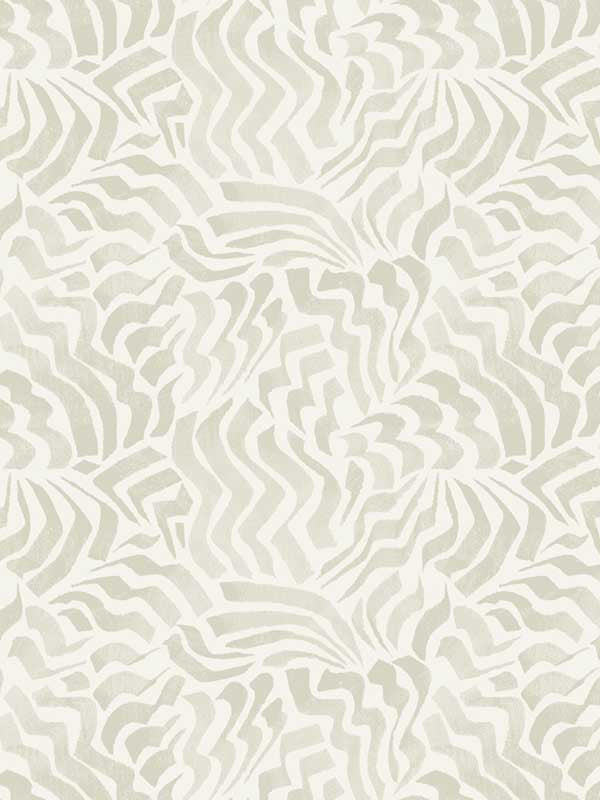 Zora Wave fabric in light grey color - pattern number LM5321 - by York Designer Series in the Lemieux et Cie Signature collection