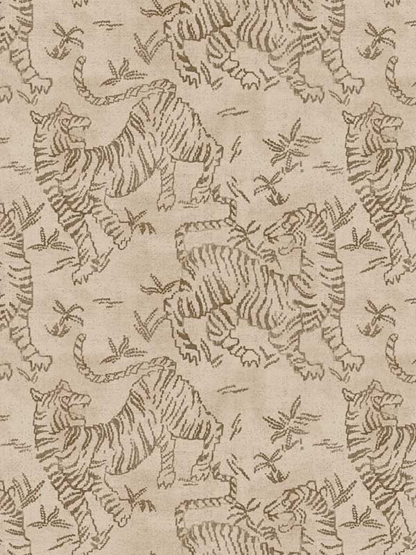 Orly Tigers fabric in blush color - pattern number LM5334 - by York Designer Series in the Lemieux et Cie Signature collection