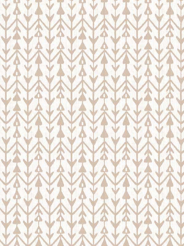 Martigue Stripe wallpaper in blush color - pattern number LM5386 - by York Designer Series in the Lemieux et Cie Signature collection