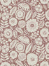 Camille Blossom fabric in vintage rose color - pattern number LM5391 - by York Designer Series in the Lemieux et Cie Signature collection
