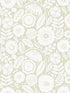 Camille Blossom fabric in linen color - pattern number LM5394 - by York Designer Series in the Lemieux et Cie Signature collection