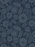 Camille Blossom fabric in indigo color - pattern number LM5396 - by York Designer Series in the Lemieux et Cie Signature collection