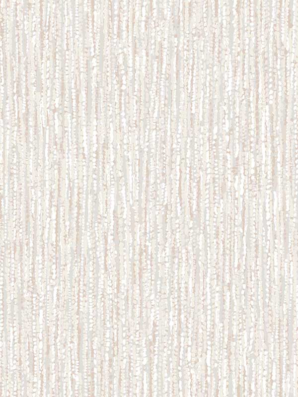 Corliss Beaded Strands wallpaper in blush color - pattern number 4141-27157 - by A Street Prints in the Solace collection