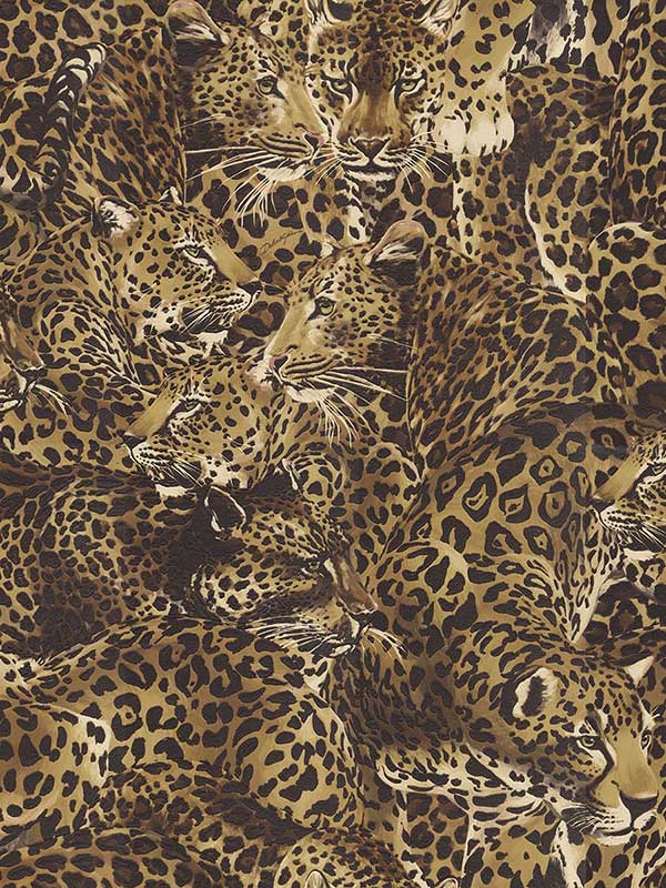 Leopardo Incognito fabric in alessia color - pattern number TCW007TCAHOUL022 - by Seabrook in the Dolce and Gabbana Casa N 1 collection