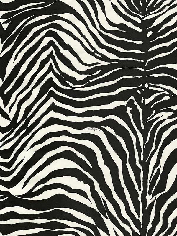 Zebra Dolce fabric in dante color - pattern number TCW007TCAI9UZ003 - by Seabrook in the Dolce and Gabbana Casa N 1 collection