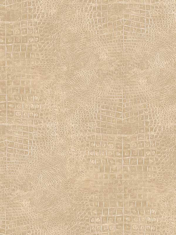 Crocodile Skin fabric in tan color - pattern number G67499 - by Patton Norwall in the Natural FX 2 collection