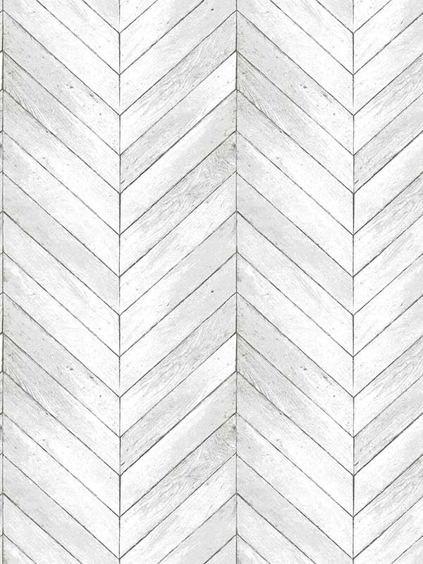 Chevron Wood Like wallpaper in light grey color - pattern number G68001 - by Patton Norwall in the Natural FX 2 collection