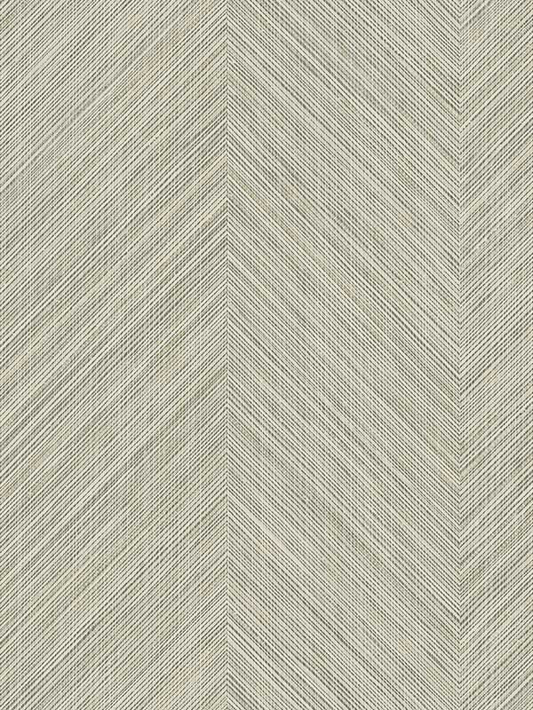 Chevron Stripe Peel and Stick wallpaper in neutral color - pattern number NW53905 - by NextWall in the Peel and Stick Wallpaper by Nextwall collection