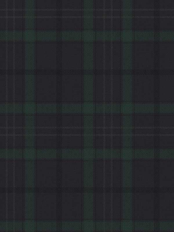 Tailor Plaid Peel and Stick wallpaper in dark blue and evergreen color - pattern number NW54302 - by NextWall in the Peel and Stick Wallpaper by Nextwall collection
