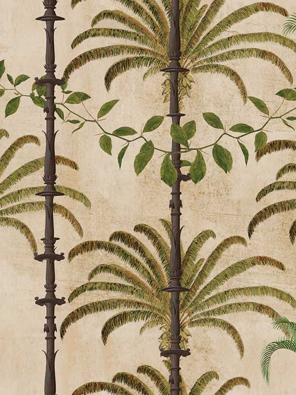 Havana wallpaper in taupe color - pattern number WP20491 - by Mind the Gap in the Compendium collection