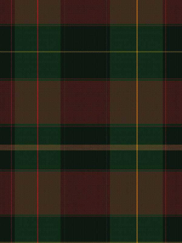 Equestrian Plaid fabric in burgundy green red yellow color - pattern number WP30108 - by Mind the Gap in the Compendium Volume 2 collection