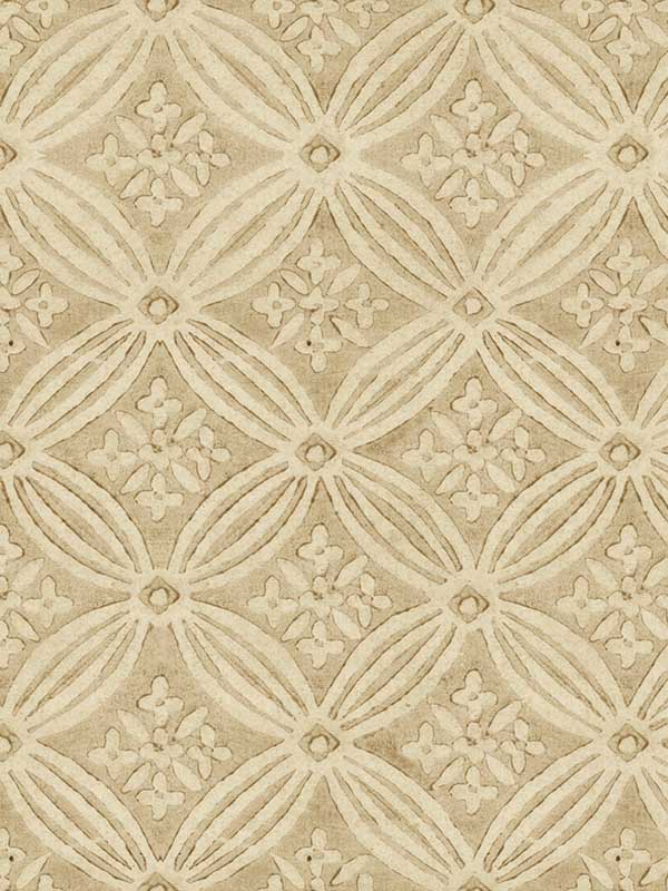 Kalamkari wallpaper in angora brown taupe color - pattern number WP30116 - by Mind the Gap in the Compendium Volume 2 collection