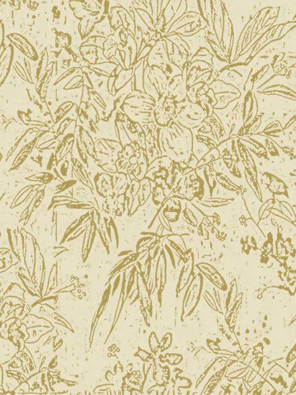 Cherry Orchard fabric in sand brown color - pattern number WP30009 - by Mind the Gap in the Transylvanian Roots collection