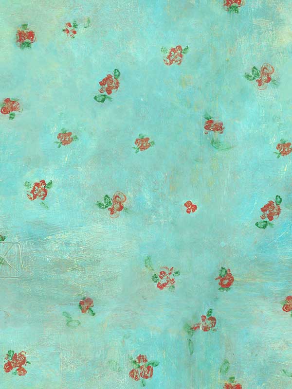 Ma Belle fabric in blue red green color - pattern number WP20274 - by Mind the Gap in the Sugarboo collection