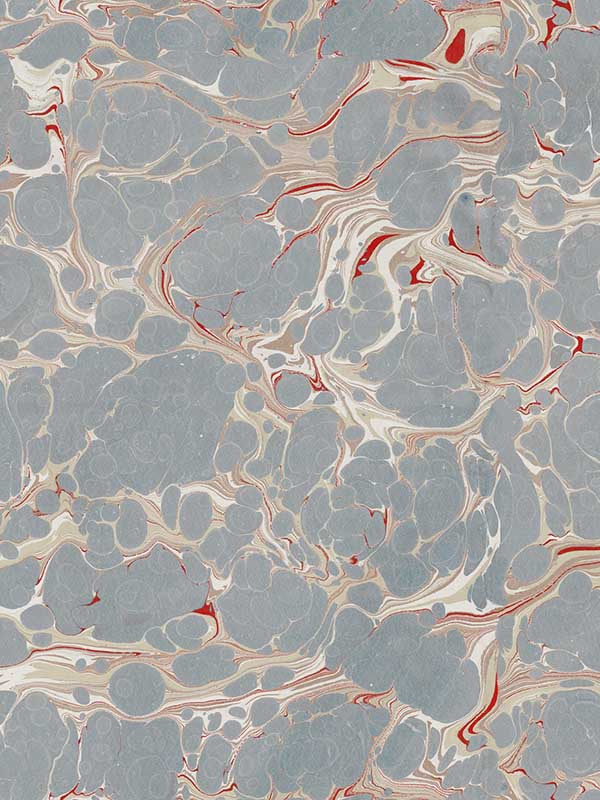 Marbled wallpaper in grey red taupe color - pattern number WP20340 - by Mind the Gap in the Wallpaper Collectables collection