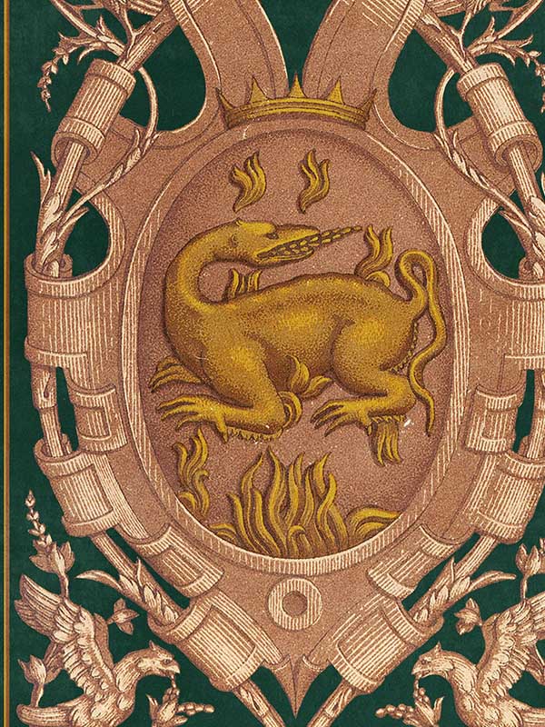 Fontainebleau fabric in anthracite color - pattern number WP20372 - by Mind the Gap in the Wallpaper Collectables collection