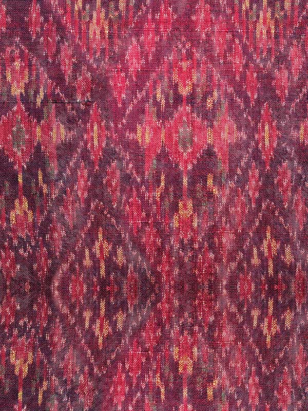 Bukhara wallpaper in red burgundy yellow color - pattern number WP20399 - by Mind the Gap in the Wallpaper Collectables collection