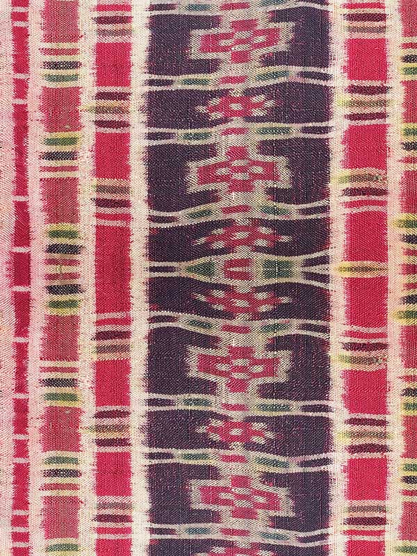 Kashgar wallpaper in red green purple color - pattern number WP20401 - by Mind the Gap in the Wallpaper Collectables collection
