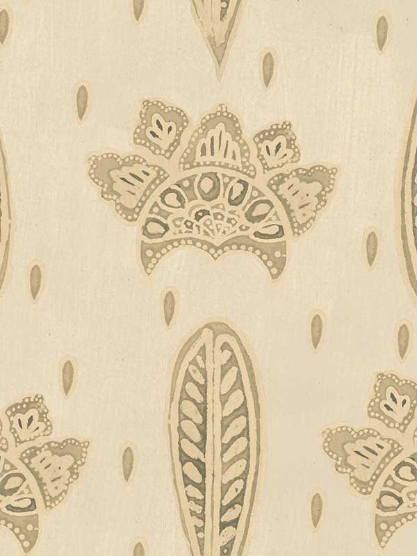 Bethel Batik fabric in antique white color - pattern number WP30075 - by Mind the Gap in the Woodstock collection