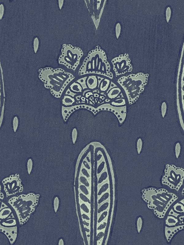 Bethel Batik fabric in cobalt color - pattern number WP30076 - by Mind the Gap in the Woodstock collection
