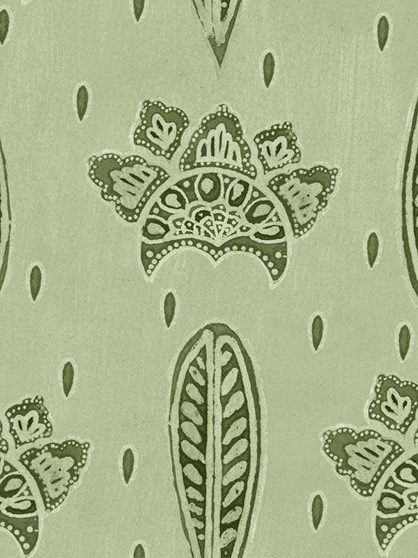 Bethel Batik fabric in smoke green color - pattern number WP30077 - by Mind the Gap in the Woodstock collection
