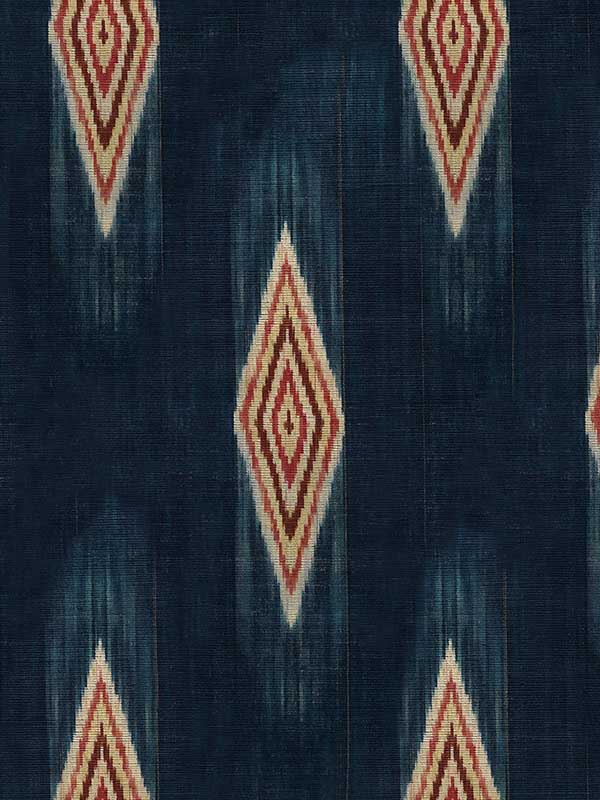 Maiysha wallpaper in indigo color - pattern number WP30087 - by Mind the Gap in the Woodstock collection