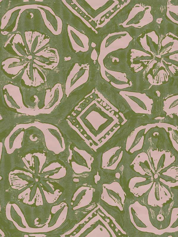 Chimney Cake fabric in apple color - pattern number WP20795 - by Mind the Gap in the Minnie Kemp X collection