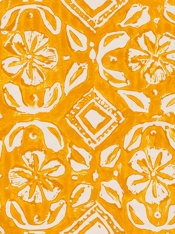 Chimney Cake fabric in butter color - pattern number WP20797 - by Mind the Gap in the Minnie Kemp X collection