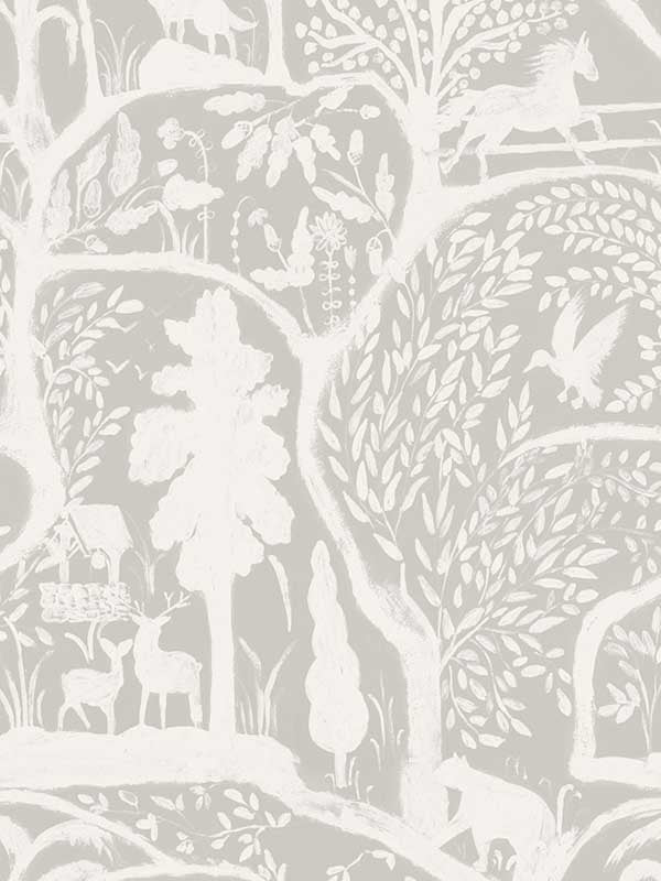 The Enchanted Woodland fabric in solstice color - pattern number WP20815 - by Mind the Gap in the Minnie Kemp X collection