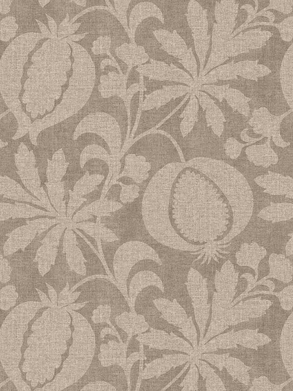 Florage fabric in hempen color - pattern number SF2105 - by Koroseal in the Grounded Collection collection