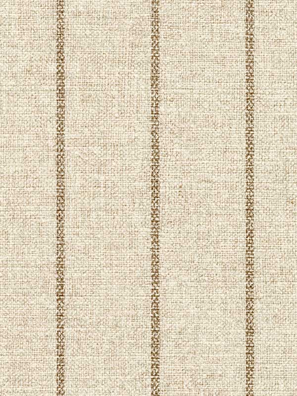 Linsey Stripe fabric in oatmeal stripe color - pattern number SI2103 - by Koroseal in the Grounded Collection collection
